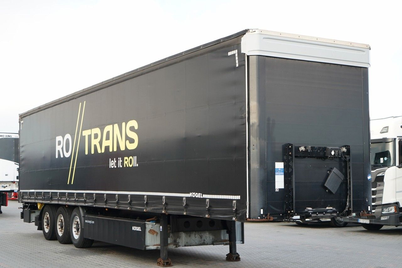 Kögel FIRANKA / STANDARD / KOSZ NA PALETY - نصف مقطورة ستارة: صورة 1 Kögel FIRANKA / STANDARD / KOSZ NA PALETY - نصف مقطورة ستارة: صورة 1