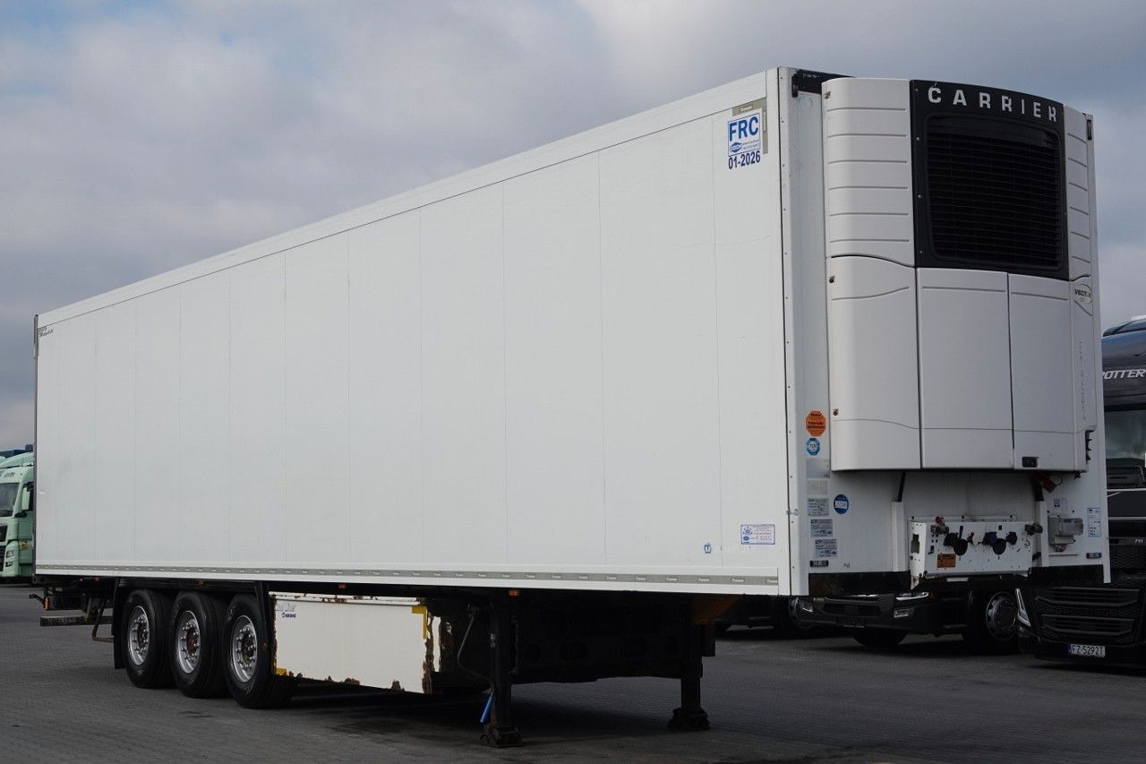 Krone CHŁODNIA / CARRIER VECTOR 1550 / SAF / OŚ PODNO - نصف مقطورة مُبرِّدة: صورة 1 Krone CHŁODNIA / CARRIER VECTOR 1550 / SAF / OŚ PODNO - نصف مقطورة مُبرِّدة: صورة 1