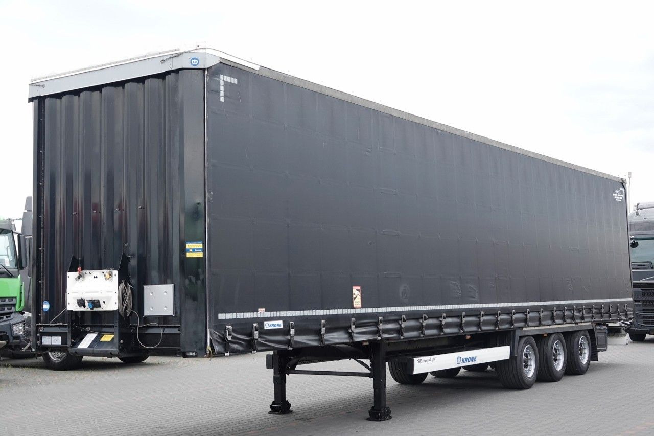 Krone FIRANKA / MEGA / DACH PODNOSZONY / LOW DECK / 2 - نصف مقطورة ستارة: صورة 2 Krone FIRANKA / MEGA / DACH PODNOSZONY / LOW DECK / 2 - نصف مقطورة ستارة: صورة 2