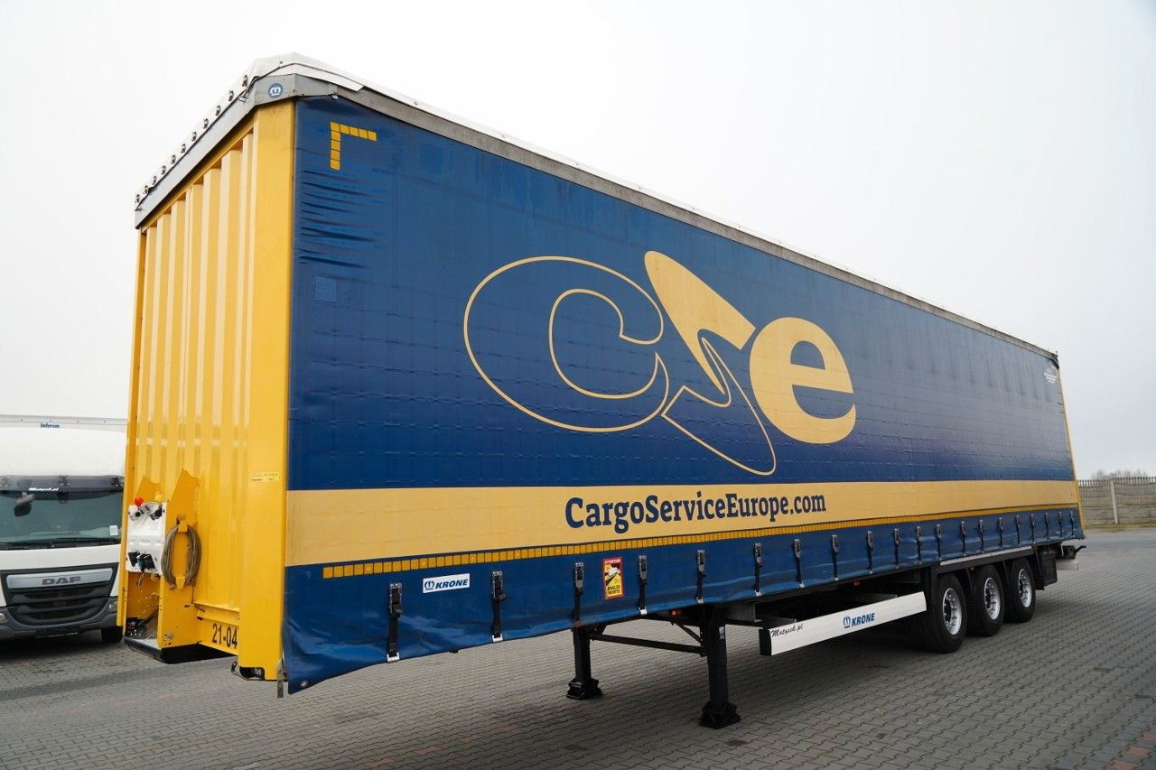 Krone FIRANKA / MEGA / DACH PODNOSZONY / LOW DECK / - نصف مقطورة ستارة: صورة 2 Krone FIRANKA / MEGA / DACH PODNOSZONY / LOW DECK / - نصف مقطورة ستارة: صورة 2