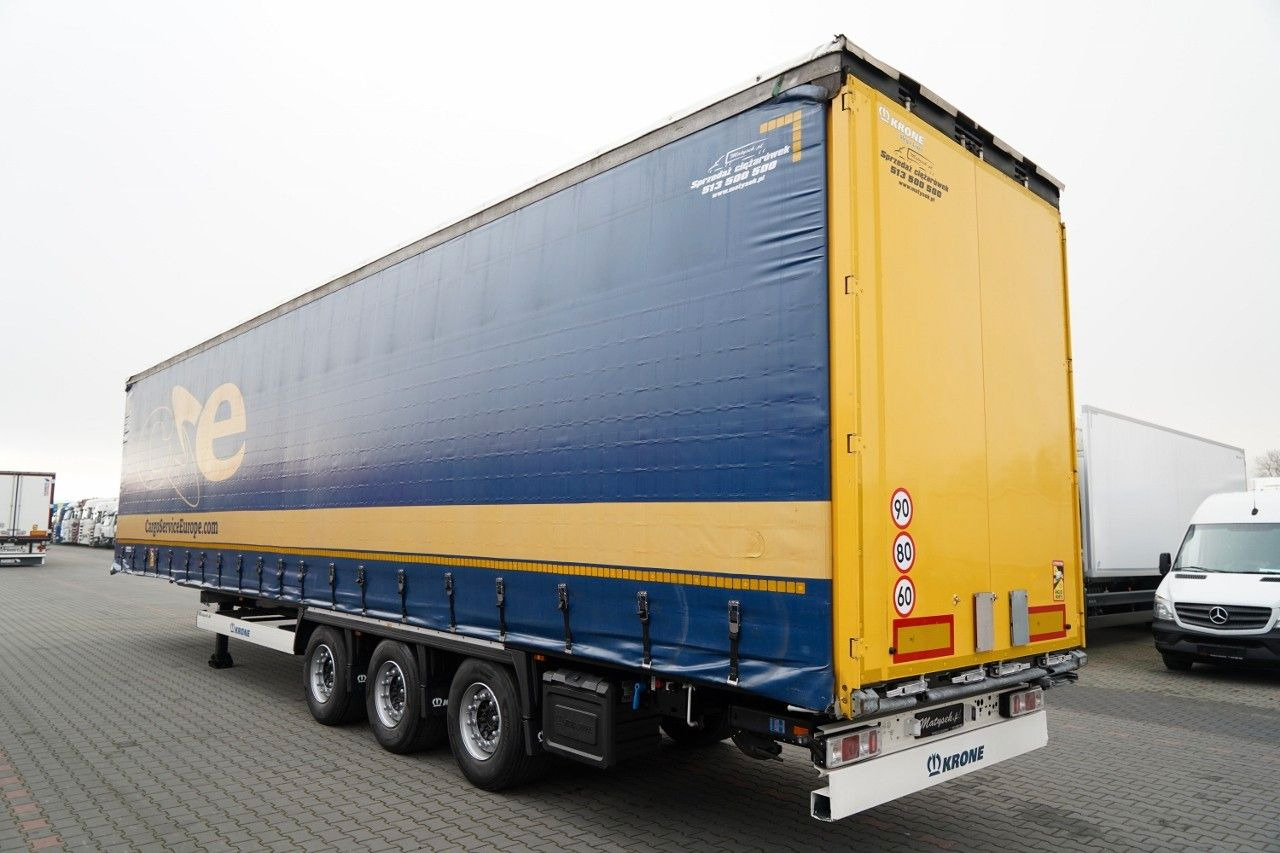 Krone FIRANKA / MEGA / DACH PODNOSZONY / LOW DECK / - نصف مقطورة ستارة: صورة 3 Krone FIRANKA / MEGA / DACH PODNOSZONY / LOW DECK / - نصف مقطورة ستارة: صورة 3