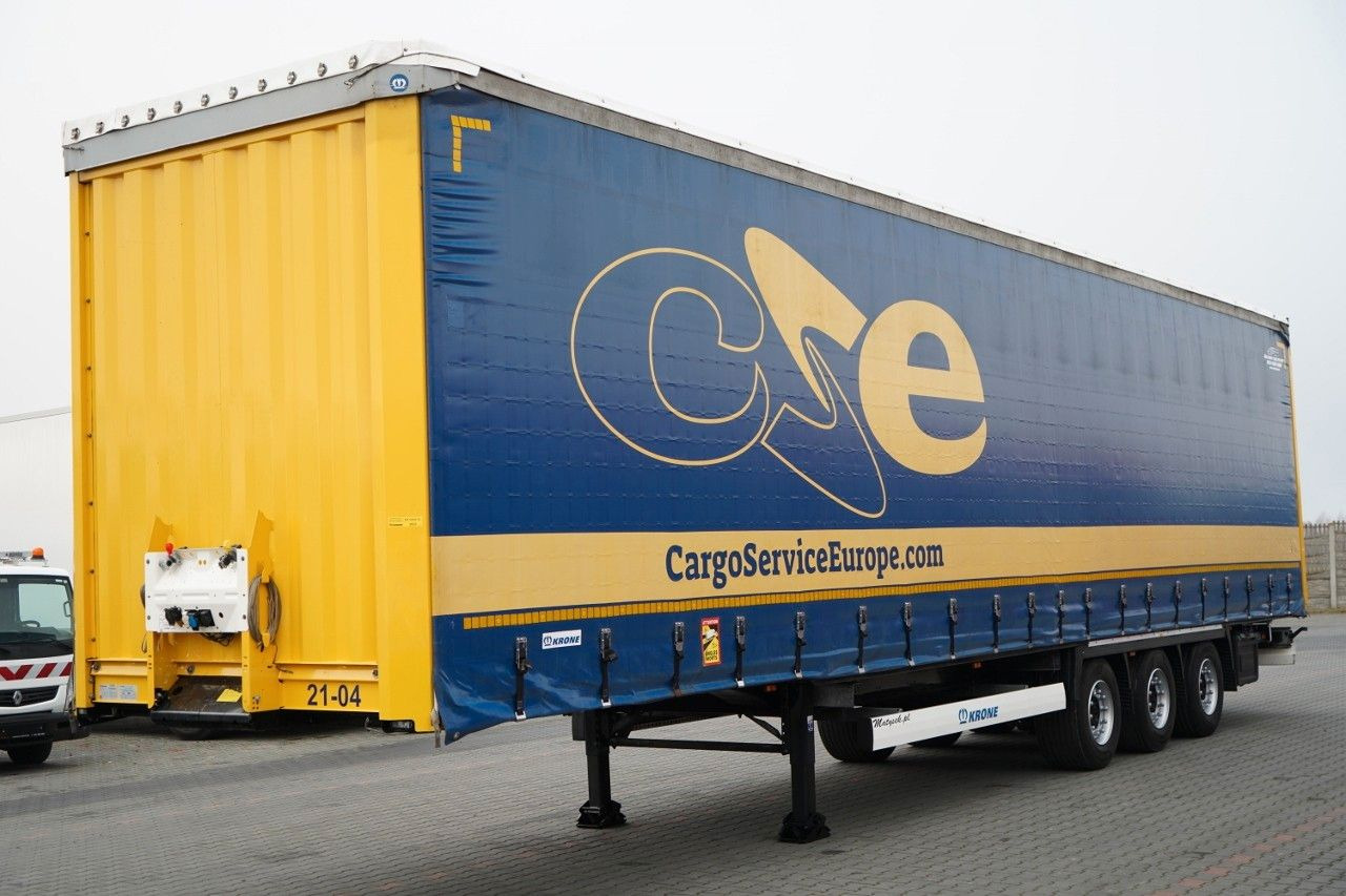 Krone FIRANKA / MEGA / DACH PODNOSZONY / LOW DECK / - نصف مقطورة ستارة: صورة 1 Krone FIRANKA / MEGA / DACH PODNOSZONY / LOW DECK / - نصف مقطورة ستارة: صورة 1