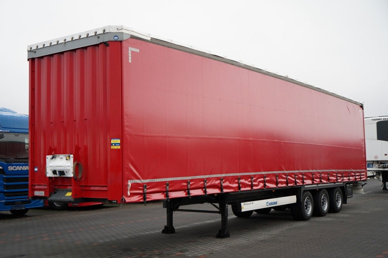 Krone FIRANKA / MEGA / OŚ PODNOSZONA / LOW DECK / - نصف مقطورة ستارة: صورة 1 Krone FIRANKA / MEGA / OŚ PODNOSZONA / LOW DECK / - نصف مقطورة ستارة: صورة 1