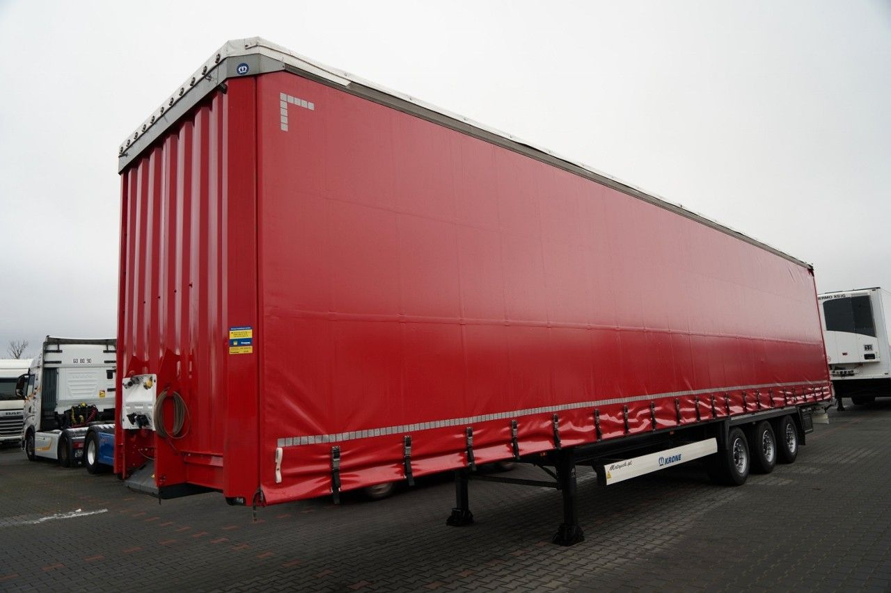 Krone FIRANKA / MEGA / OŚ PODNOSZONA / LOW DECK / - نصف مقطورة ستارة: صورة 2 Krone FIRANKA / MEGA / OŚ PODNOSZONA / LOW DECK / - نصف مقطورة ستارة: صورة 2