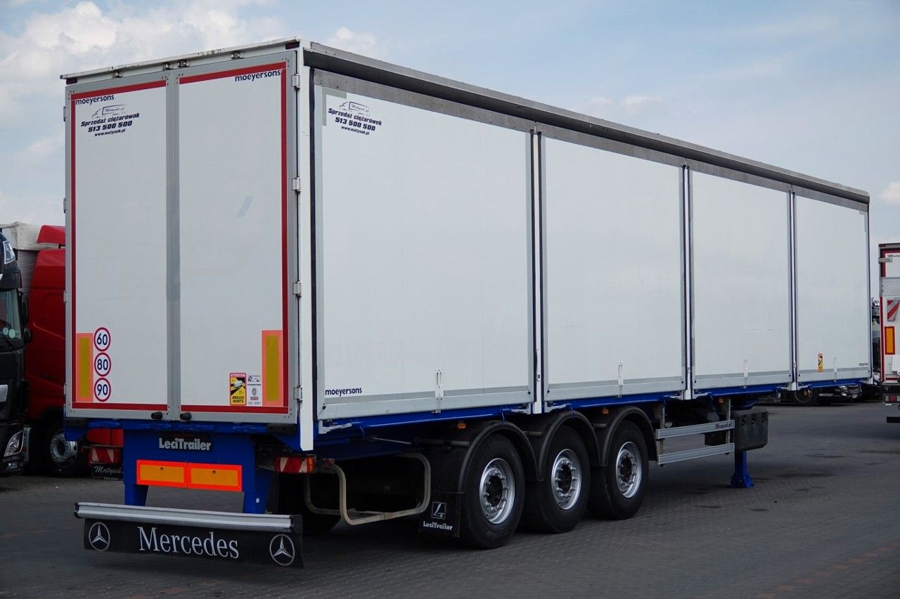 LeciTrailer KONTENER / KOFFER / OTWIERANE BOKI / MOCNA PODŁO - نصف مقطورة مُبرِّدة: صورة 2 LeciTrailer KONTENER / KOFFER / OTWIERANE BOKI / MOCNA PODŁO - نصف مقطورة مُبرِّدة: صورة 2