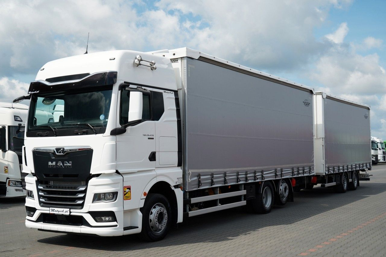 MAN TGX 26.470 / ZESTAW TANDEM 120 M3 / PRZEJAZDOWY - شاحنة ستارة: صورة 1 MAN TGX 26.470 / ZESTAW TANDEM 120 M3 / PRZEJAZDOWY - شاحنة ستارة: صورة 1
