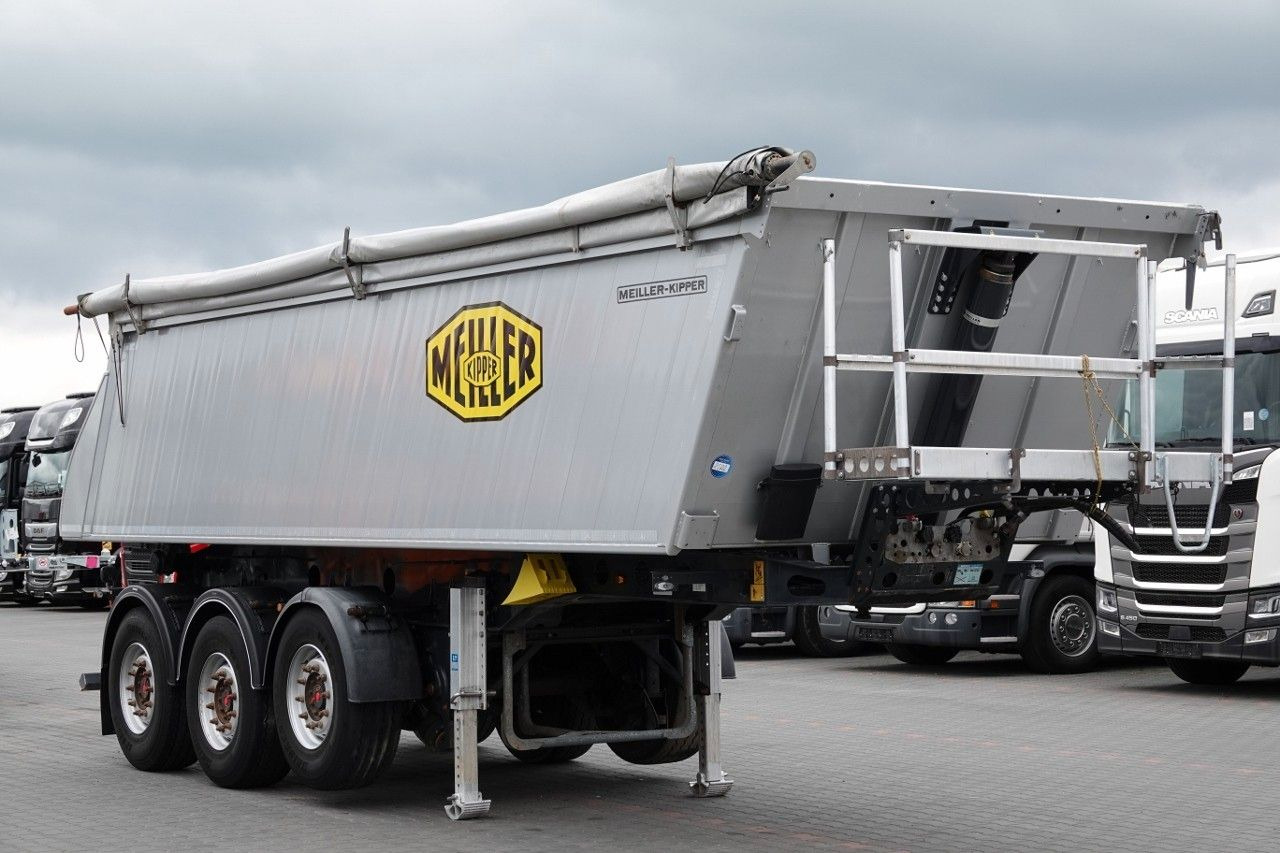 Meiller KIPPER / WYWROTKA / 24 m3 / ALUMINIOWA / TYŁ K - قلابة نصف مقطورة نصف مقطورة قلابة: صورة 1 Meiller KIPPER / WYWROTKA / 24 m3 / ALUMINIOWA / TYŁ K - قلابة نصف مقطورة نصف مقطورة قلابة: صورة 1