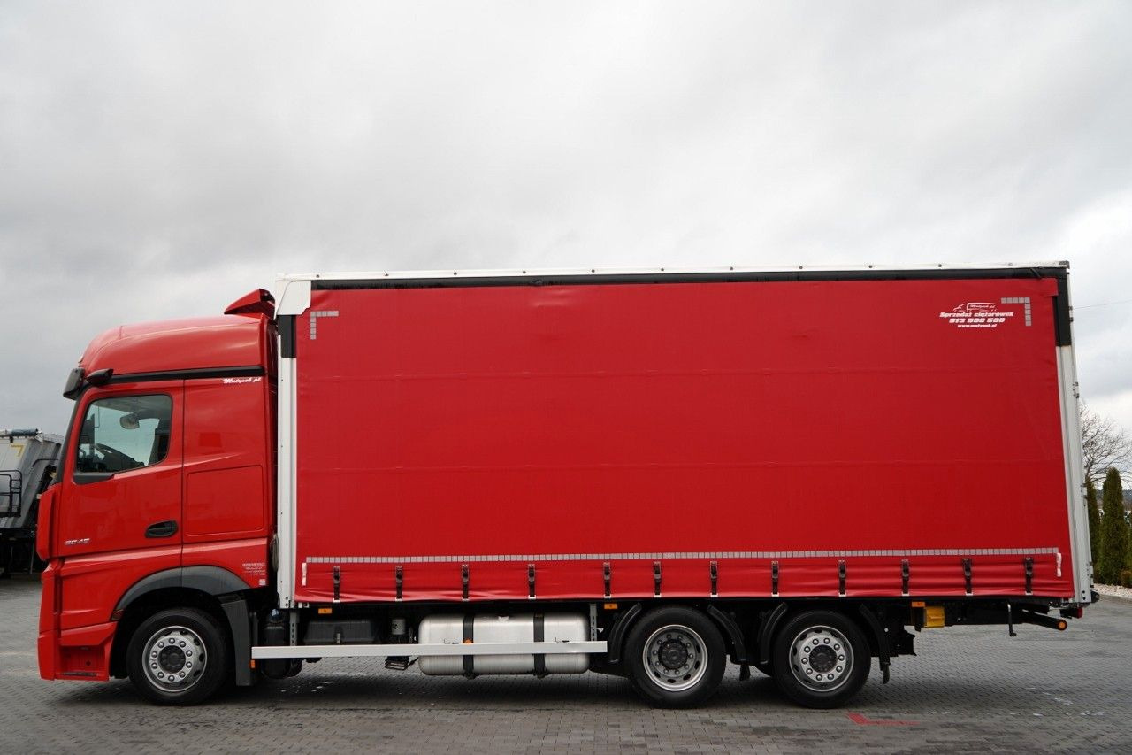 Mercedes-Benz ACTROS / 2545 / SOLÓWKA / 6x2 / I-PARK COOL / - شاحنة ستارة: صورة 2 Mercedes-Benz ACTROS / 2545 / SOLÓWKA / 6x2 / I-PARK COOL / - شاحنة ستارة: صورة 2