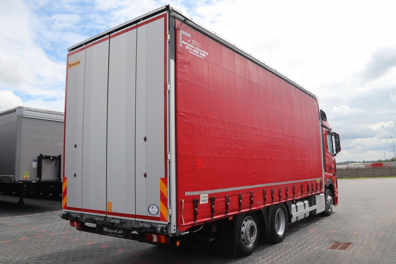 Mercedes-Benz ACTROS 2548 / ZESTAW TANDEM 120 M3 / PRZEJAZDOWY - شاحنة ستارة: صورة 3 Mercedes-Benz ACTROS 2548 / ZESTAW TANDEM 120 M3 / PRZEJAZDOWY - شاحنة ستارة: صورة 3