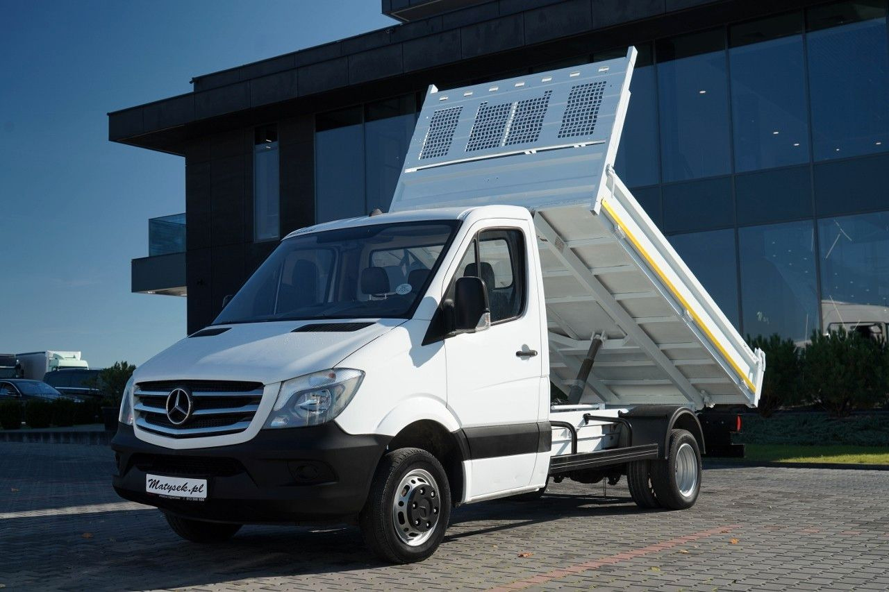 Mercedes-Benz SPRINTER / WYWROTKA - 3,5M / BLIŹNIAK / MANUAL / - قلاب صغير: صورة 1 Mercedes-Benz SPRINTER / WYWROTKA - 3,5M / BLIŹNIAK / MANUAL / - قلاب صغير: صورة 1