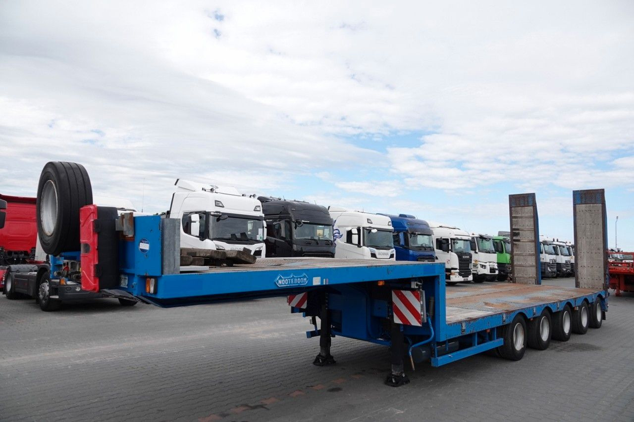 Nooteboom NISKOPODWOZIE / DMC: 80 000 KG / 5 OSI / SKRĘTNE - عربة منخفضة مسطحة نصف مقطورة: صورة 5 Nooteboom NISKOPODWOZIE / DMC: 80 000 KG / 5 OSI / SKRĘTNE - عربة منخفضة مسطحة نصف مقطورة: صورة 5