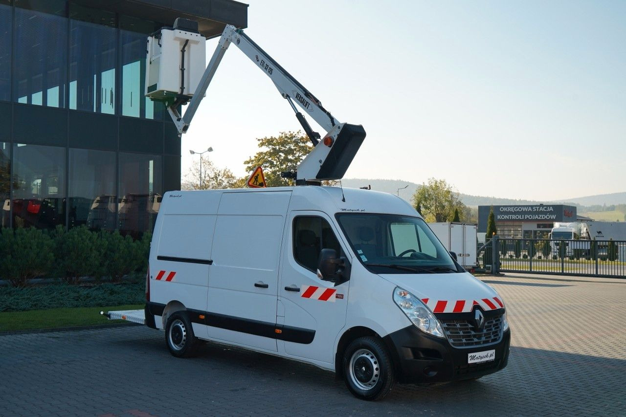 Renault MASTER / PODNOŚNIK KOSZOWY - 10.5 m / BLASZAK + - منصة تلسكوبية محمولة على شاحنة: صورة 1 Renault MASTER / PODNOŚNIK KOSZOWY - 10.5 m / BLASZAK + - منصة تلسكوبية محمولة على شاحنة: صورة 1