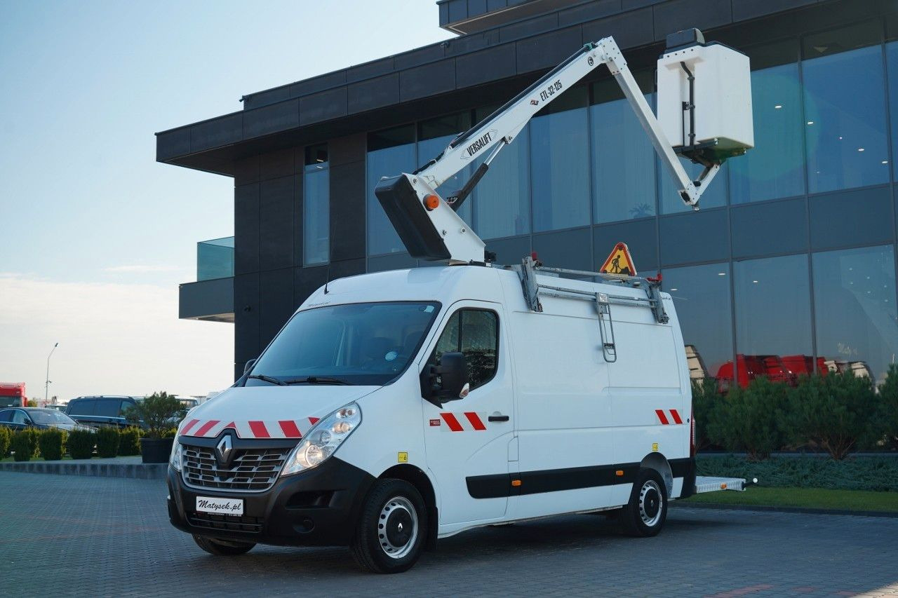 Renault MASTER / PODNOŚNIK KOSZOWY - 10.5 m / BLASZAK + - منصة تلسكوبية محمولة على شاحنة: صورة 4 Renault MASTER / PODNOŚNIK KOSZOWY - 10.5 m / BLASZAK + - منصة تلسكوبية محمولة على شاحنة: صورة 4