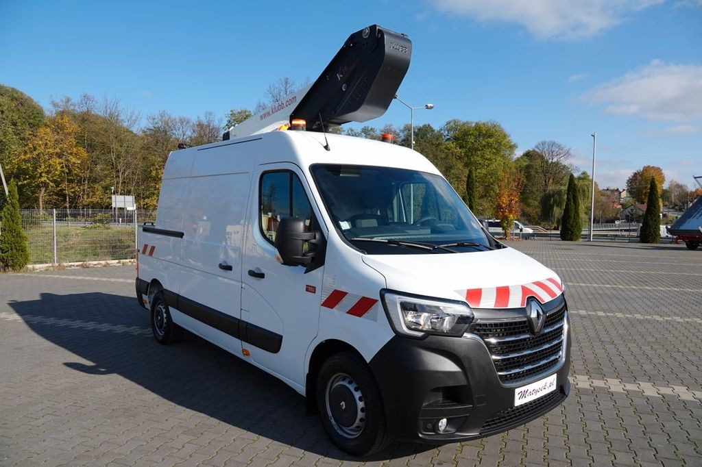Renault MASTER / PODNOŚNIK KOSZOWY - 12 metrów / 2021 RO - منصة تلسكوبية محمولة على شاحنة: صورة 4 Renault MASTER / PODNOŚNIK KOSZOWY - 12 metrów / 2021 RO - منصة تلسكوبية محمولة على شاحنة: صورة 4
