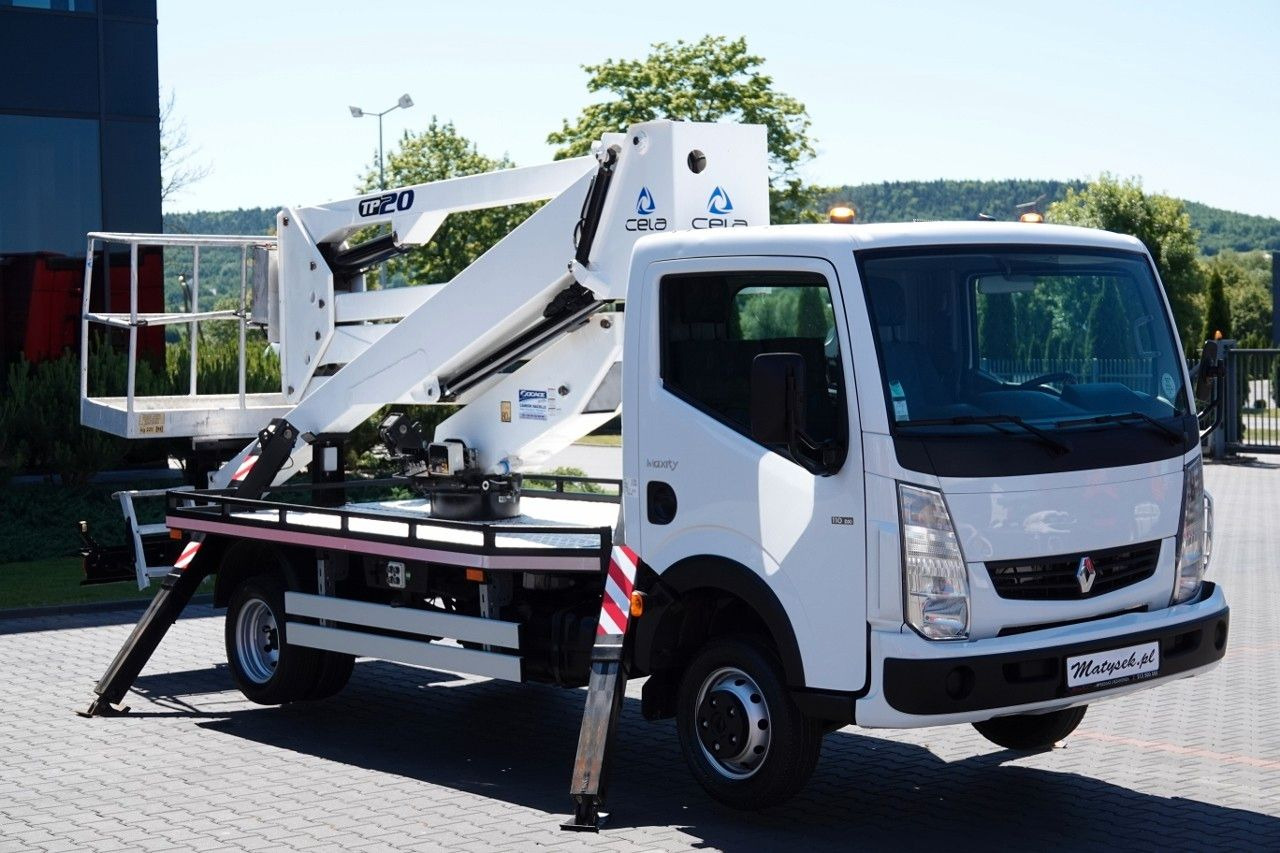 Renault MAXITY 110 DXI / ZWYŻKA 20 METRÓW / PODNOŚNIK KO - منصة تلسكوبية محمولة على شاحنة: صورة 3 Renault MAXITY 110 DXI / ZWYŻKA 20 METRÓW / PODNOŚNIK KO - منصة تلسكوبية محمولة على شاحنة: صورة 3