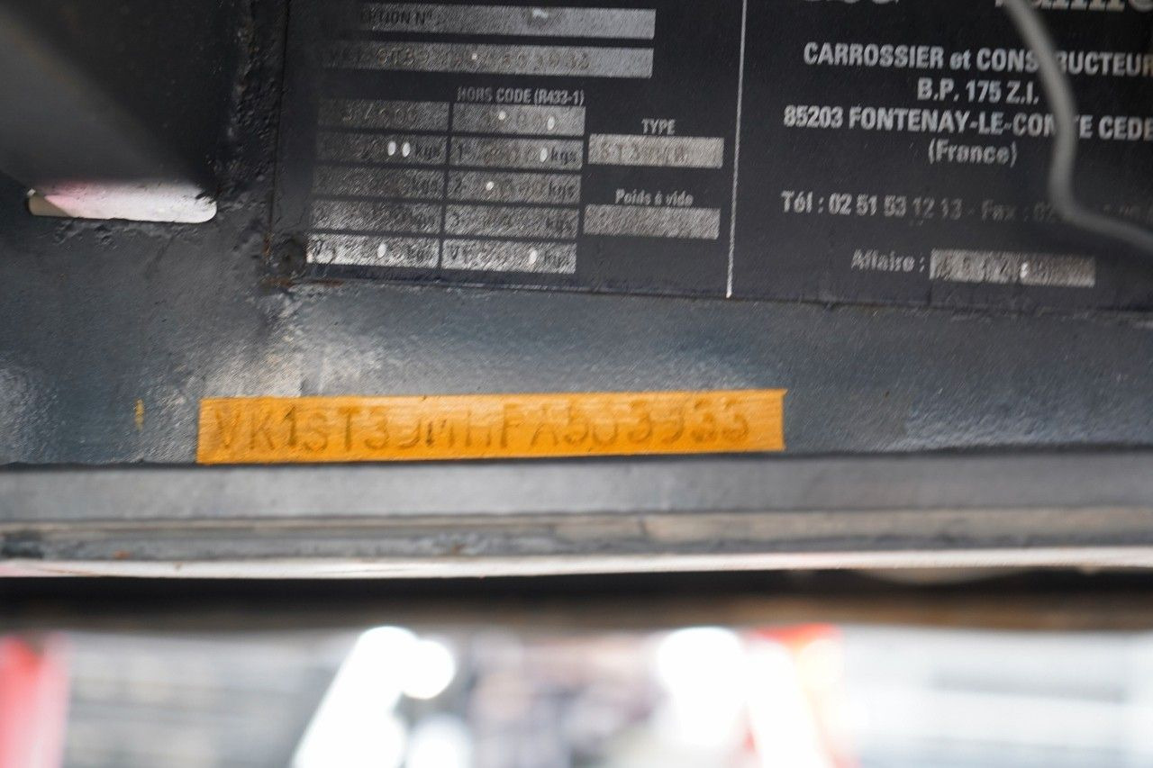 مقطورة لنقل المعدات SAMRO NACZEPA  /  BURTOWA  /  RYFLOWANA PODŁOGA: صورة 21