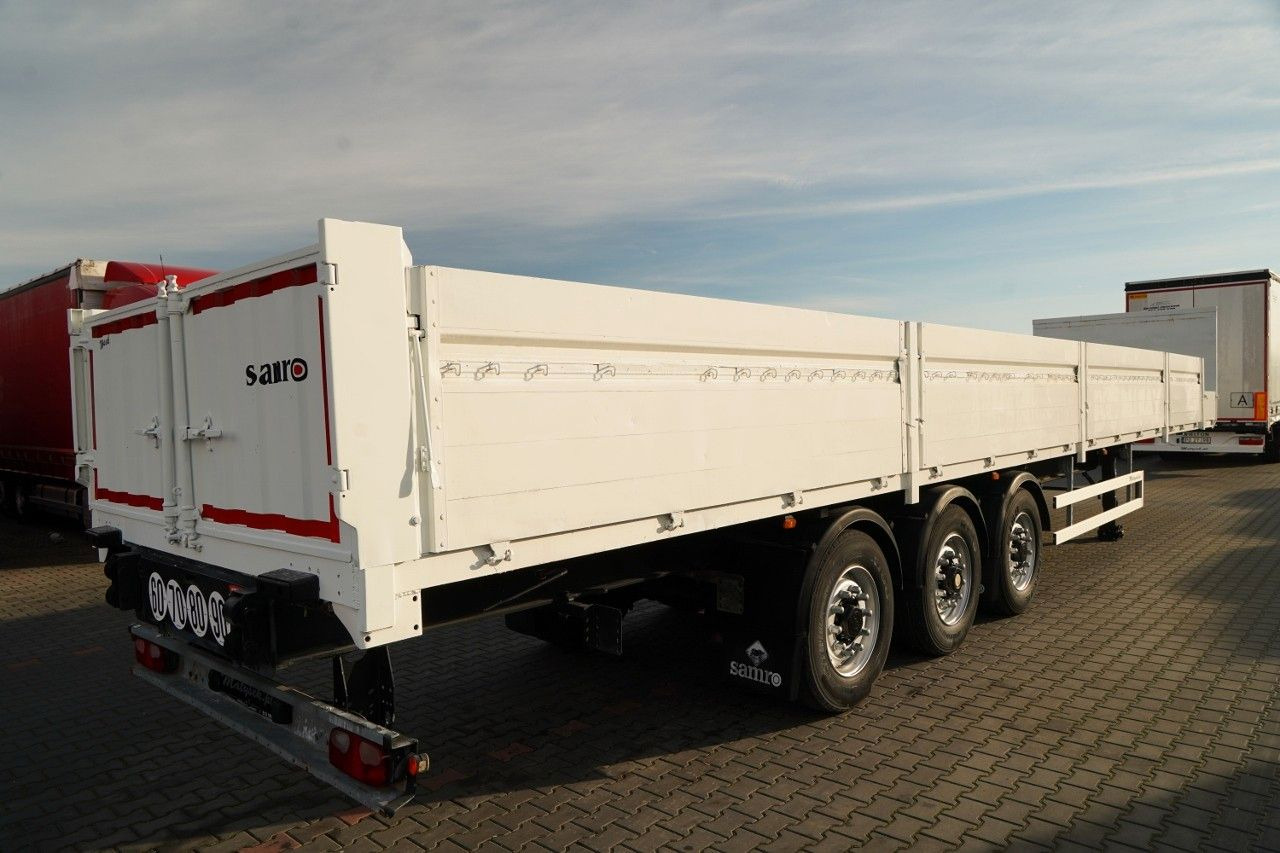 مقطورة لنقل المعدات SAMRO NACZEPA  /  BURTOWA  /  RYFLOWANA PODŁOGA: صورة 7