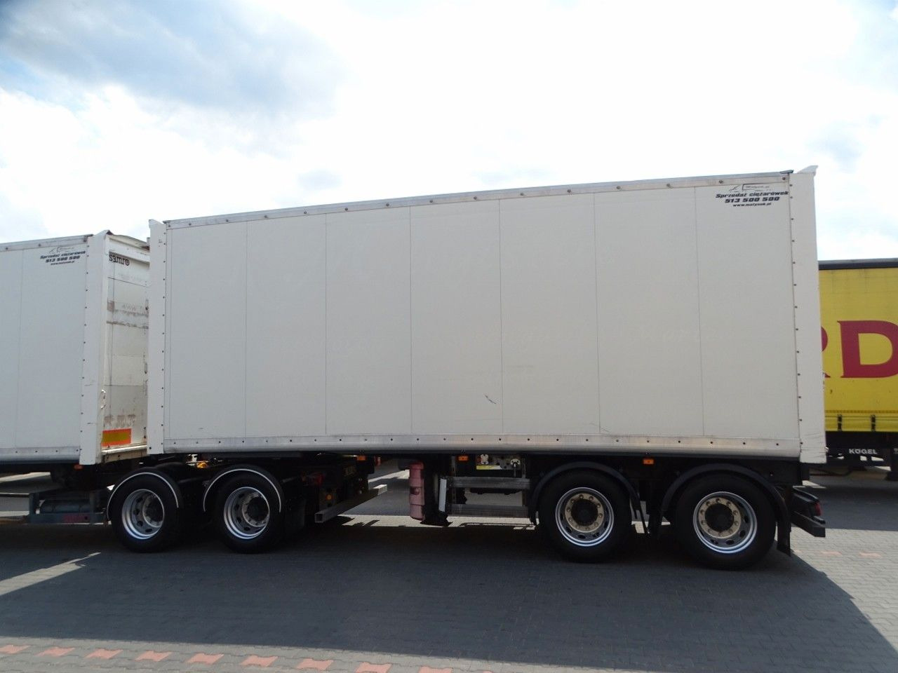 Samro JUMBO VEHICULAR BOX- 7,3 M + 7,3 M/KOFFER TANDEM - نصف مقطورة صندوق مغلق: صورة 4 Samro JUMBO VEHICULAR BOX- 7,3 M + 7,3 M/KOFFER TANDEM - نصف مقطورة صندوق مغلق: صورة 4