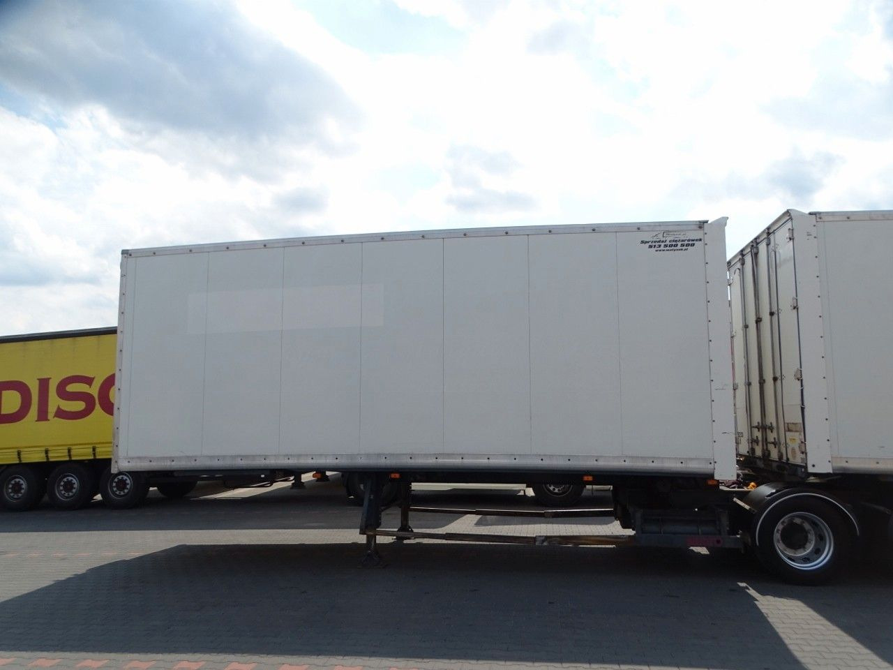 Samro JUMBO VEHICULAR BOX- 7,3 M + 7,3 M/KOFFER TANDEM - نصف مقطورة صندوق مغلق: صورة 3 Samro JUMBO VEHICULAR BOX- 7,3 M + 7,3 M/KOFFER TANDEM - نصف مقطورة صندوق مغلق: صورة 3