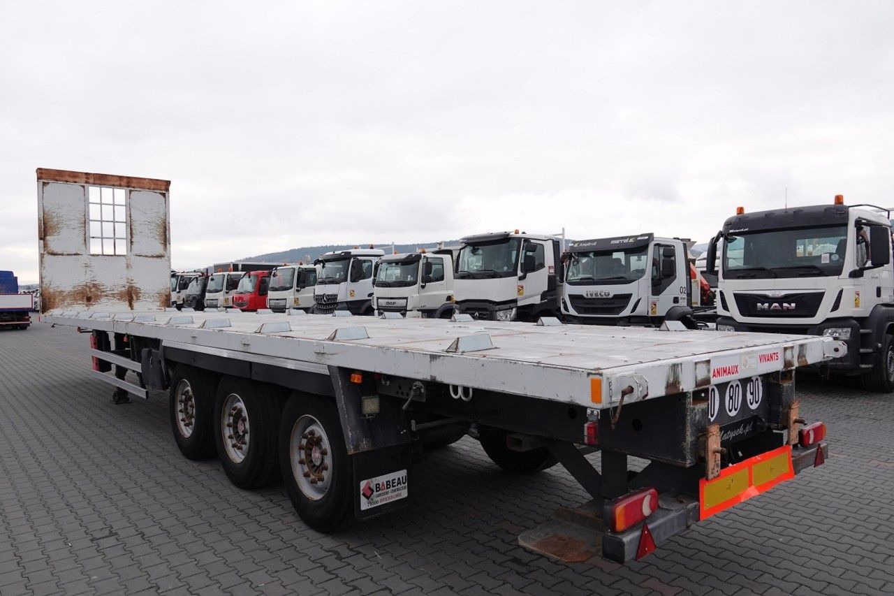 Samro NACZEPA PLATFORMA / MOCNA PODŁOGA / OSIE SAF - نصف مقطورة مسطحة: صورة 3 Samro NACZEPA PLATFORMA / MOCNA PODŁOGA / OSIE SAF - نصف مقطورة مسطحة: صورة 3