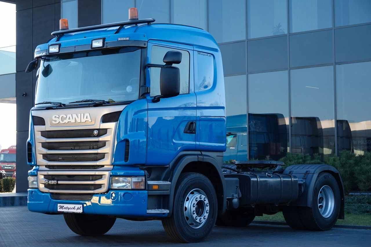 Scania G 420 / RETARDER / HYDRAULIKA / NISKA KABINA / Scania G 420 / RETARDER / HYDRAULIKA / NISKA KABINA / E - وحدة جر: صورة 2 Scania G 420 / RETARDER / HYDRAULIKA / NISKA KABINA / Scania G 420 / RETARDER / HYDRAULIKA / NISKA KABINA / E - وحدة جر: صورة 2
