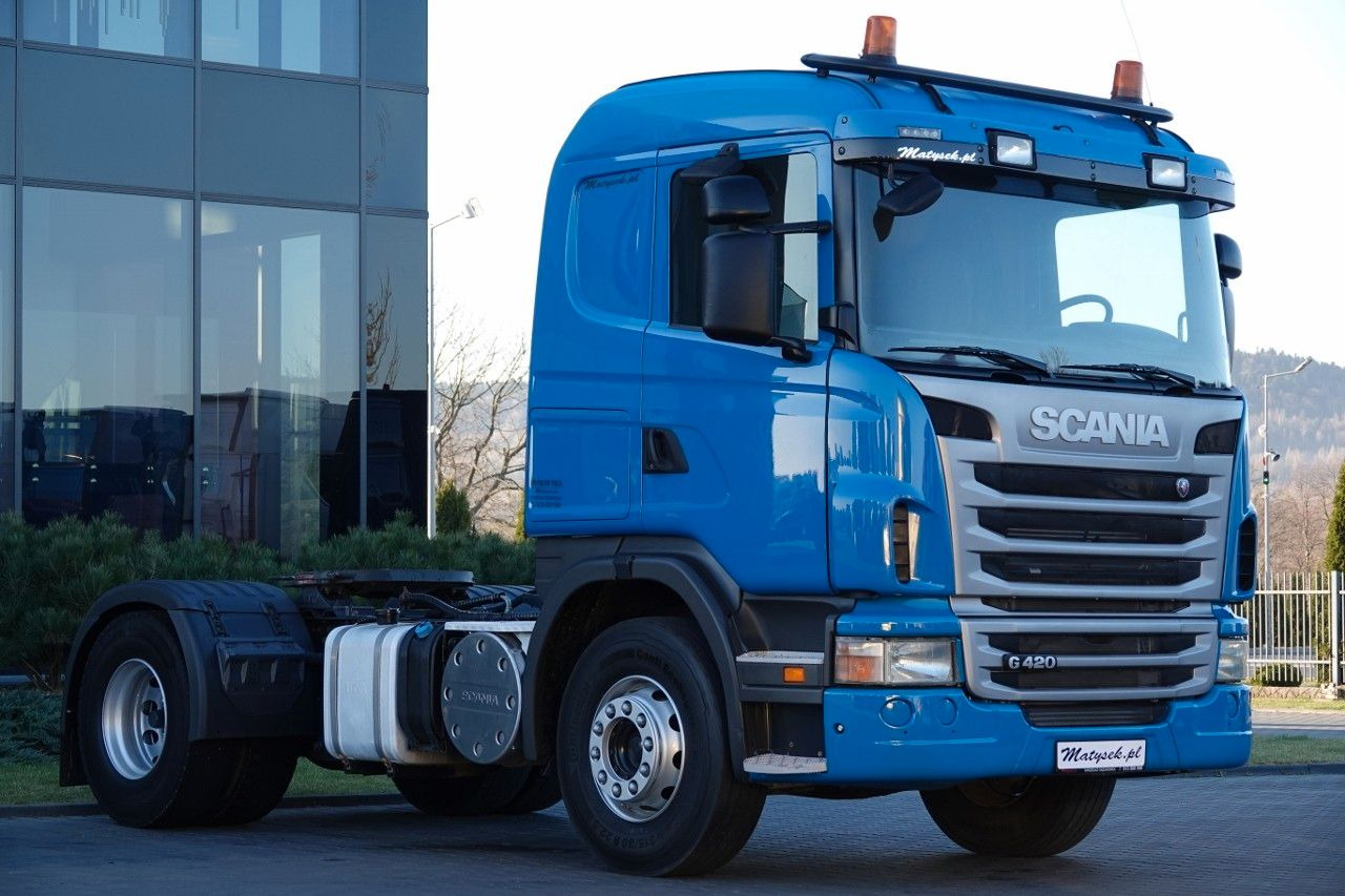 Scania G 420 / RETARDER / HYDRAULIKA / NISKA KABINA / Scania G 420 / RETARDER / HYDRAULIKA / NISKA KABINA / E - وحدة جر: صورة 1 Scania G 420 / RETARDER / HYDRAULIKA / NISKA KABINA / Scania G 420 / RETARDER / HYDRAULIKA / NISKA KABINA / E - وحدة جر: صورة 1