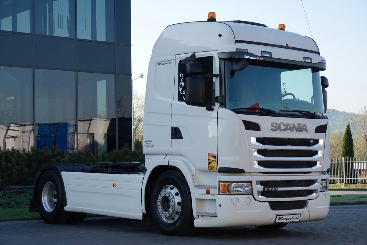 Scania G 490 / RETARDER / HIGHLINE / ALUFELGI / SPROWA Scania G 490 / RETARDER / HIGHLINE / ALUFELGI / SPROWA - وحدة جر: صورة 1 Scania G 490 / RETARDER / HIGHLINE / ALUFELGI / SPROWA Scania G 490 / RETARDER / HIGHLINE / ALUFELGI / SPROWA - وحدة جر: صورة 1