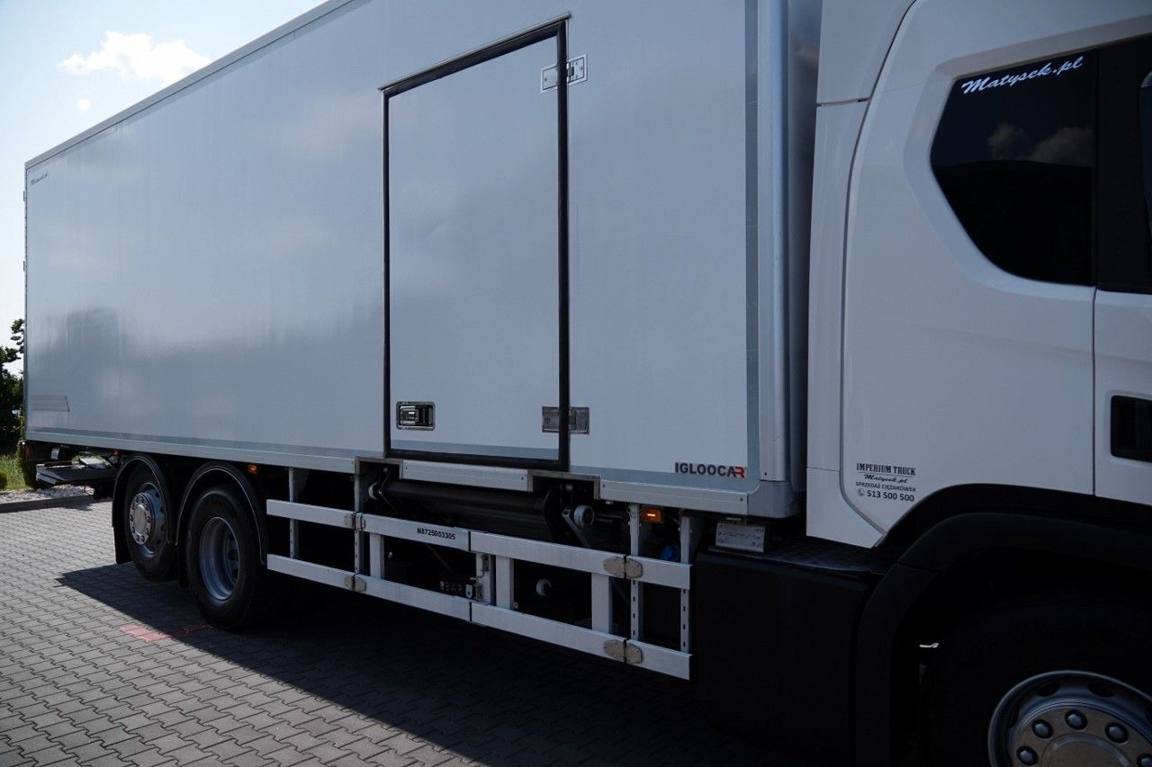 شاحنة الفريزر Scania P 410 / 6X2 /CHŁODNIA / SLÓWKA / Agregat  THERMO: صورة 6