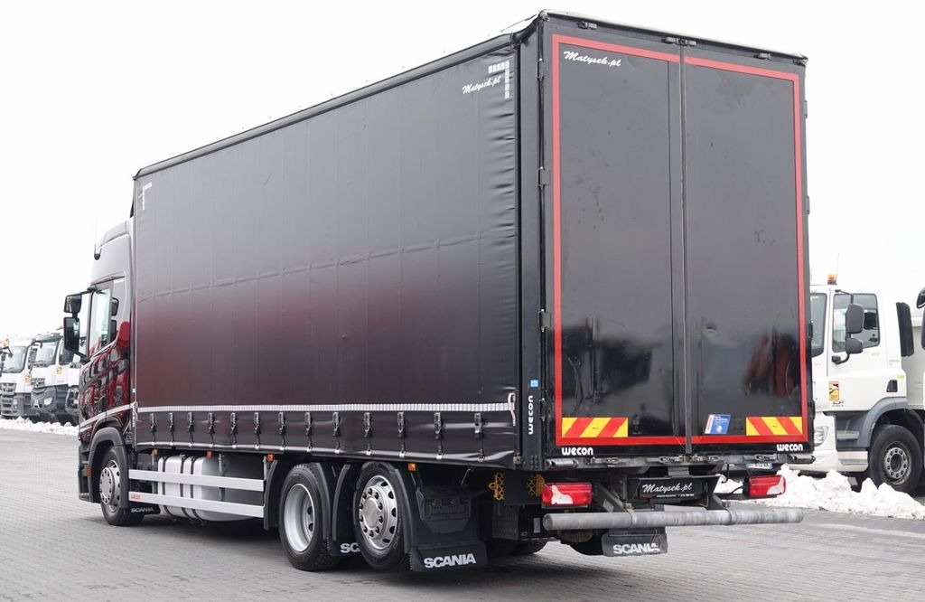 Scania R 410 / 6x2 / FIRANKA - 7,8 m / SOLÓWKA / PODNOS - شاحنة ستارة: صورة 2 Scania R 410 / 6x2 / FIRANKA - 7,8 m / SOLÓWKA / PODNOS - شاحنة ستارة: صورة 2