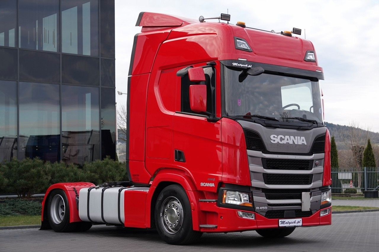 Scania R 450 / LOWDECK / MEGA / 2020 / PO ZŁOTYM KONTRA - وحدة جر: صورة 1 Scania R 450 / LOWDECK / MEGA / 2020 / PO ZŁOTYM KONTRA - وحدة جر: صورة 1