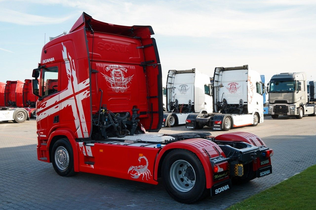 Scania R 450 / OPONY 100% / PO KONTRAKCIE SERWISOWYM - وحدة جر: صورة 3 Scania R 450 / OPONY 100% / PO KONTRAKCIE SERWISOWYM - وحدة جر: صورة 3