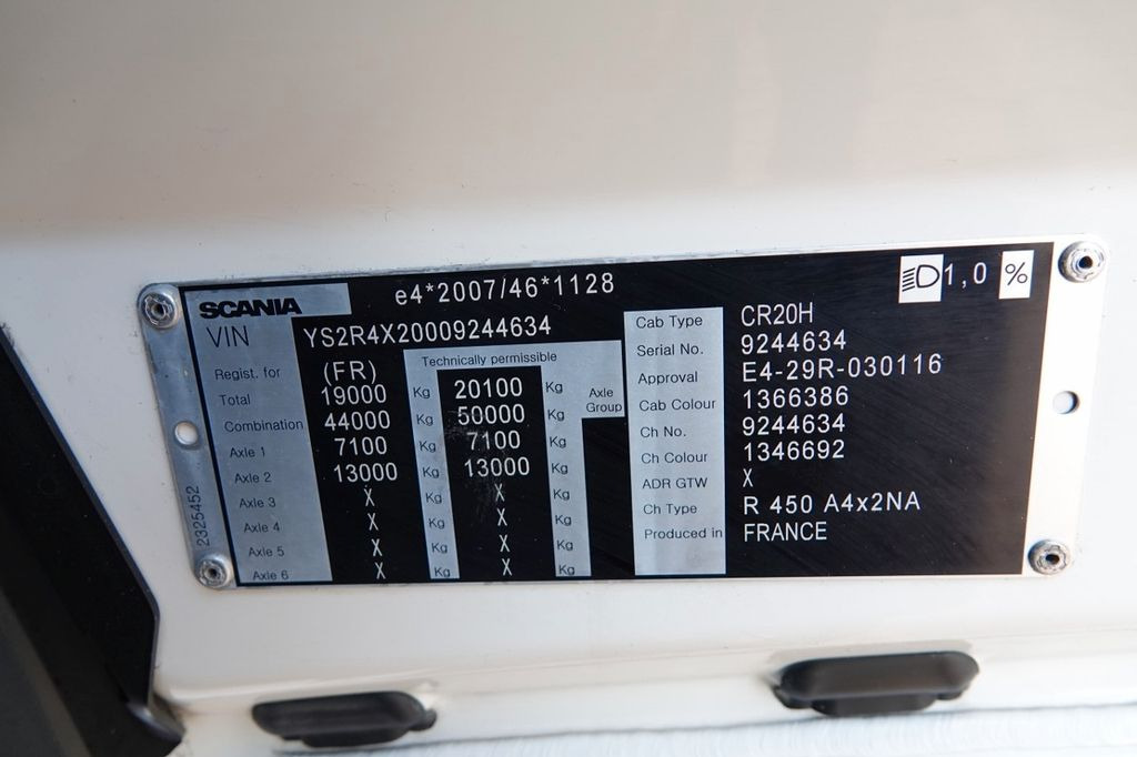 وحدة جر Scania R 450 / RETARDER / HYDRAULIKA / PO KONTRAKCIE SE: صورة 18
