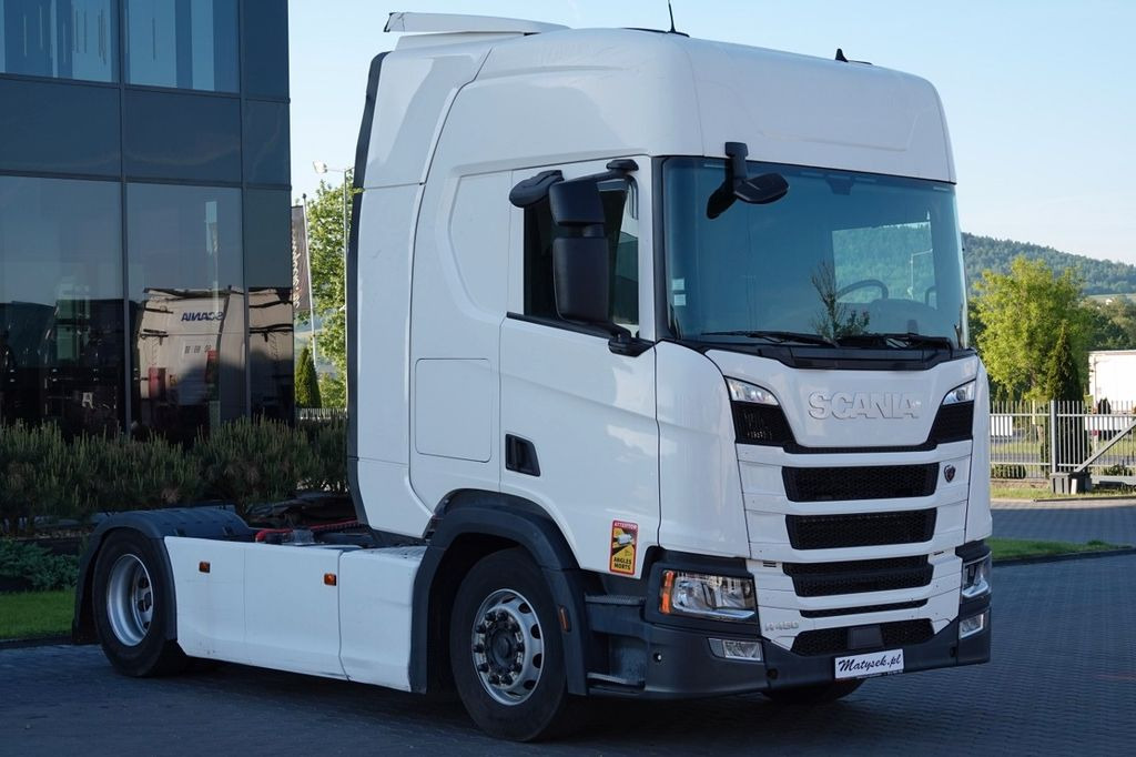 Scania R 450 / RETARDER / HYDRAULIKA do wywrotu + dwuob - وحدة جر: صورة 1 Scania R 450 / RETARDER / HYDRAULIKA do wywrotu + dwuob - وحدة جر: صورة 1