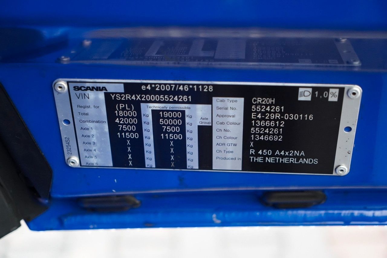 وحدة جر Scania R 450 / RETARDER / OPONY 100%: صورة 35 وحدة جر Scania R 450 / RETARDER / OPONY 100%: صورة 35