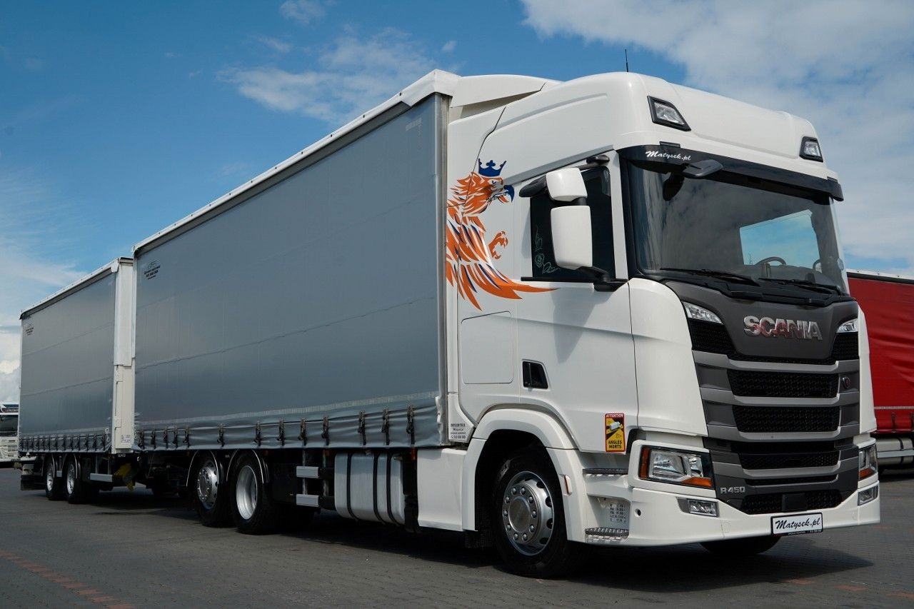 Scania R 450 / ZESTAW TANDEM 120 M3 / PRZEJAZDOWY / OŚ - شاحنة ستارة: صورة 4 Scania R 450 / ZESTAW TANDEM 120 M3 / PRZEJAZDOWY / OŚ - شاحنة ستارة: صورة 4