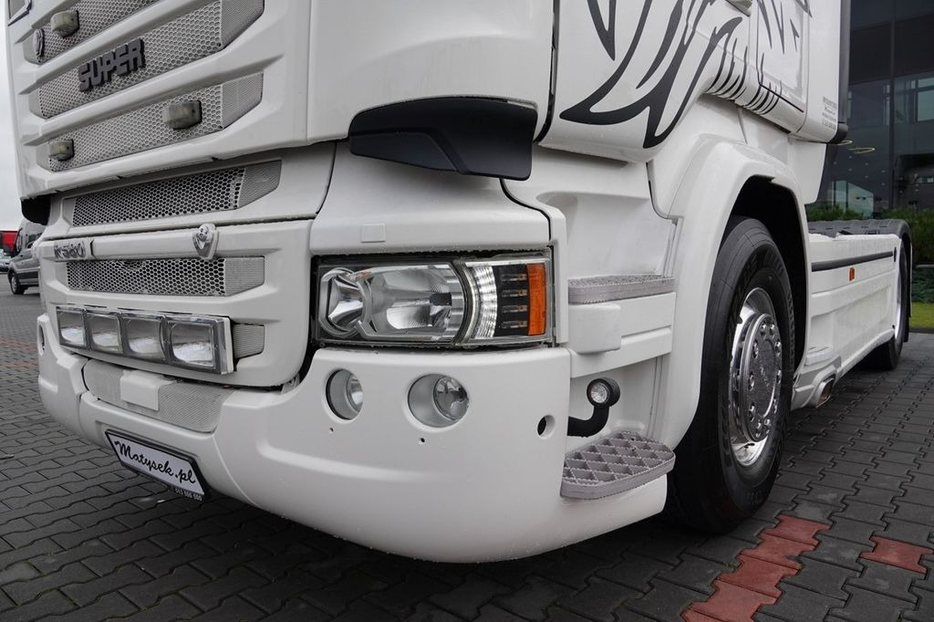 وحدة جر Scania R 580 / V8 / RETARDER / CAŁA NA PODUSZKACH: صورة 8