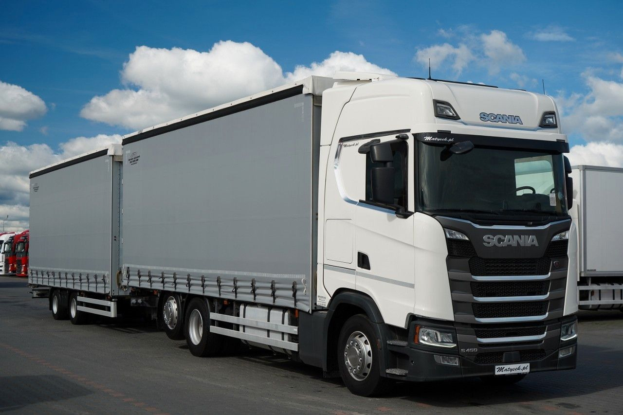 Scania S 450 / ZESTAW TANDEM / 120 M3 / I-PARK COOL Scania S 450 / ZESTAW TANDEM / 120 M3 / PO KONTRAKCIE S - شاحنة ستارة: صورة 1 Scania S 450 / ZESTAW TANDEM / 120 M3 / I-PARK COOL Scania S 450 / ZESTAW TANDEM / 120 M3 / PO KONTRAKCIE S - شاحنة ستارة: صورة 1