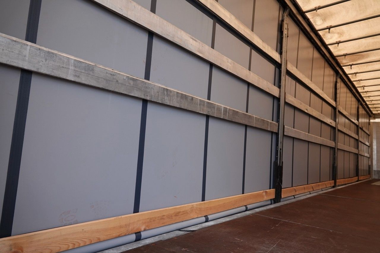نصف مقطورة ستارة Schmitz Cargobull FIRANKA / STANDARD /  OŚ PODNOSZONA / KOSZ NA PA: صورة 12