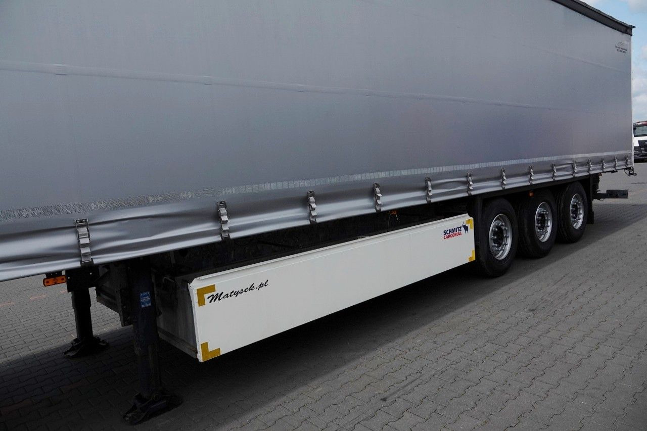 نصف مقطورة ستارة Schmitz Cargobull FIRANKA / STANDARD /  OŚ PODNOSZONA / KOSZ NA PA: صورة 6