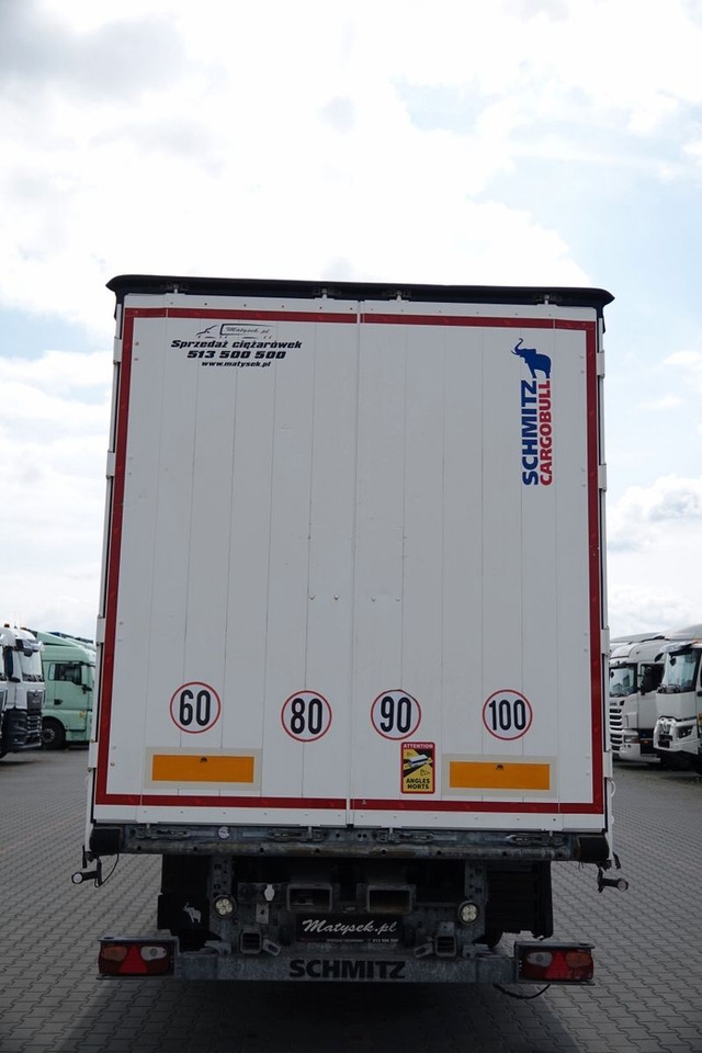 نصف مقطورة ستارة Schmitz Cargobull FIRANKA / STANDARD /  OŚ PODNOSZONA / KOSZ NA PA: صورة 8