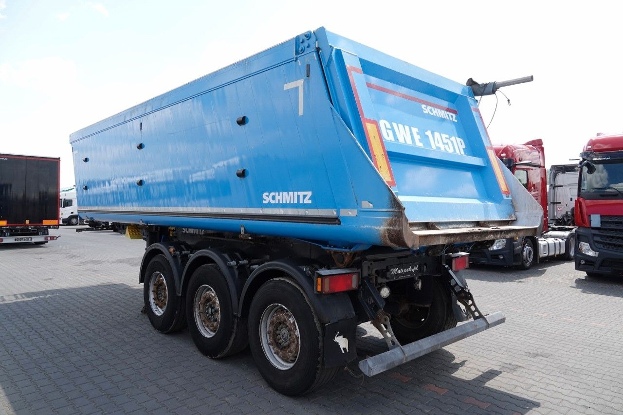 Schmitz Cargobull WYWROTKA 28 M3 / ALUMINIOWA / OŚ PODNOSZONA - قلابة نصف مقطورة نصف مقطورة قلابة: صورة 5 Schmitz Cargobull WYWROTKA 28 M3 / ALUMINIOWA / OŚ PODNOSZONA - قلابة نصف مقطورة نصف مقطورة قلابة: صورة 5