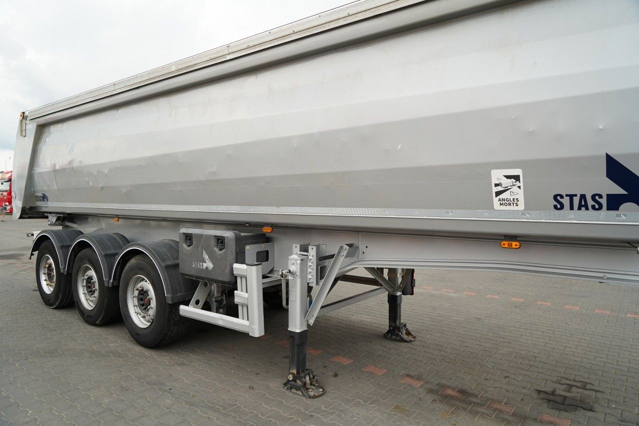 Stas WYWROTKA / 26m3 / ALUMINIOWA / OŚ PONOSZONA / S - قلابة نصف مقطورة نصف مقطورة قلابة: صورة 5 Stas WYWROTKA / 26m3 / ALUMINIOWA / OŚ PONOSZONA / S - قلابة نصف مقطورة نصف مقطورة قلابة: صورة 5