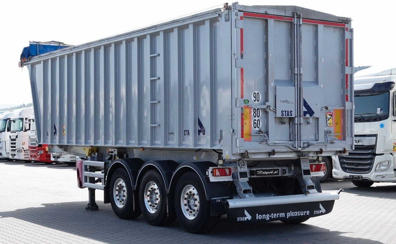 Stas WYWROTKA 43 m3 / ALUMINIOWA / OŚ PODNOSZONA / - قلابة نصف مقطورة نصف مقطورة قلابة: صورة 3 Stas WYWROTKA 43 m3 / ALUMINIOWA / OŚ PODNOSZONA / - قلابة نصف مقطورة نصف مقطورة قلابة: صورة 3