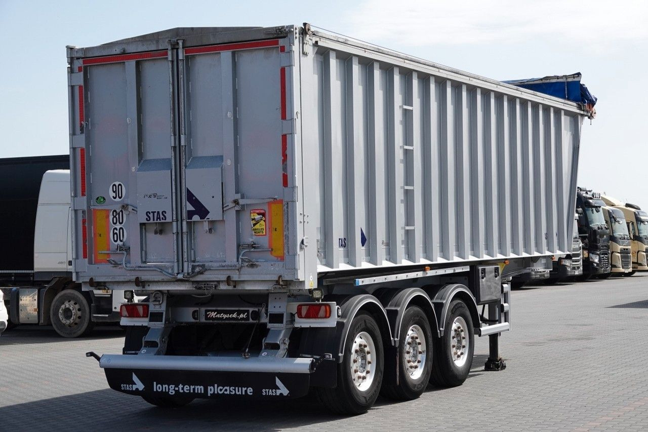 Stas WYWROTKA 43 m3 / ALUMINIOWA / OŚ PODNOSZONA / - قلابة نصف مقطورة نصف مقطورة قلابة: صورة 5 Stas WYWROTKA 43 m3 / ALUMINIOWA / OŚ PODNOSZONA / - قلابة نصف مقطورة نصف مقطورة قلابة: صورة 5