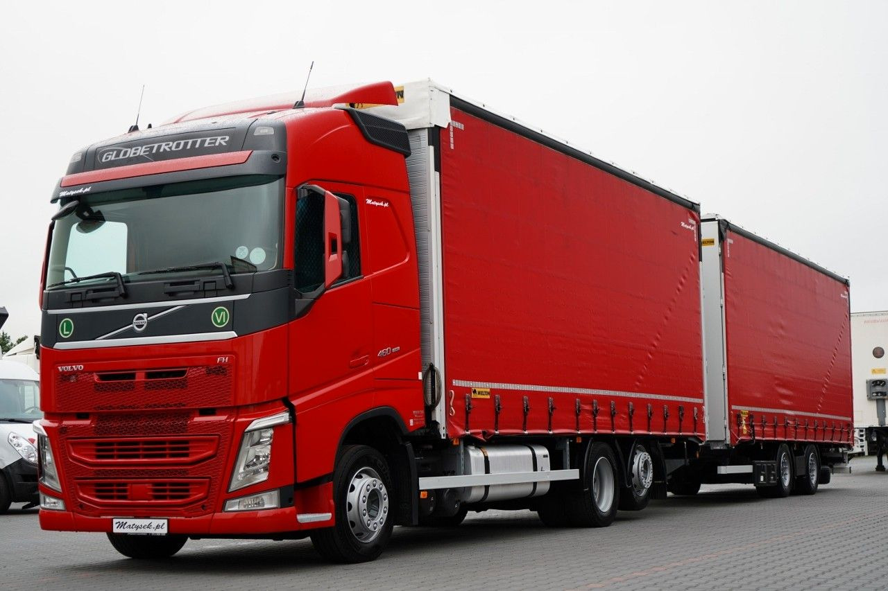 Volvo FH 460 / I-SAVE / ZESTAW TANDEM 120 M3 / PRZEJAZ - شاحنة ستارة: صورة 1 Volvo FH 460 / I-SAVE / ZESTAW TANDEM 120 M3 / PRZEJAZ - شاحنة ستارة: صورة 1
