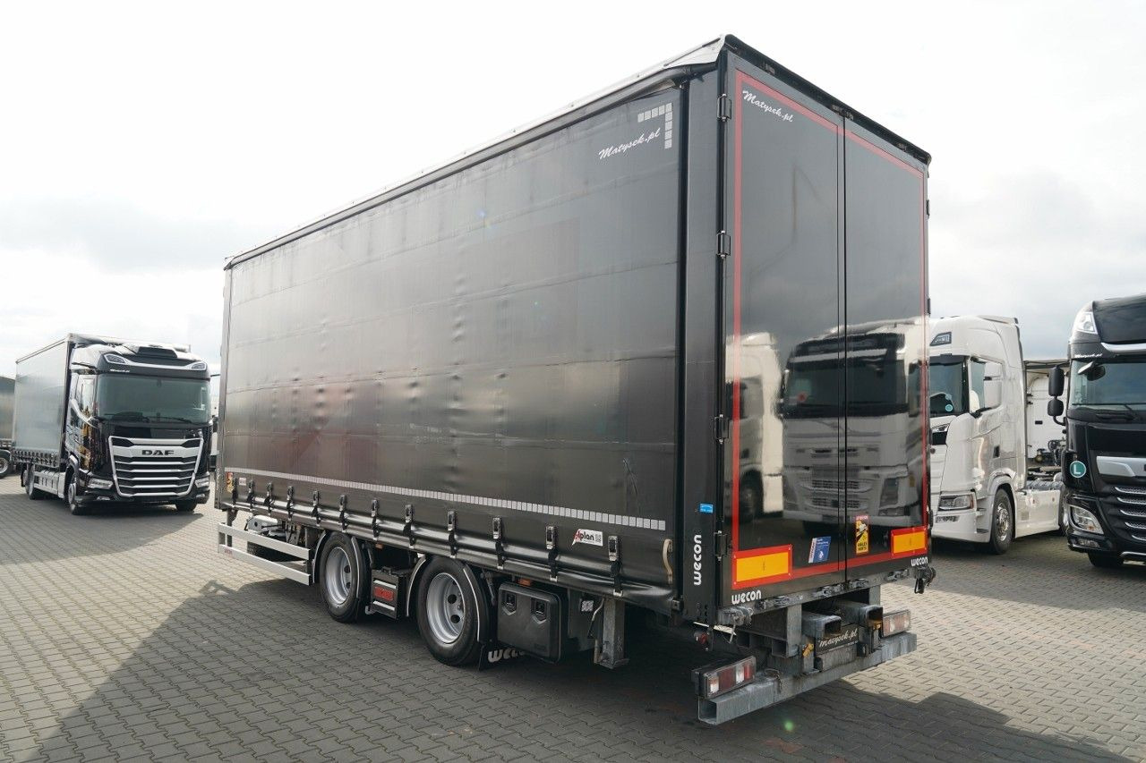 Wecon PRZYCZEPA - 7,7 M / TANDEM / PRZEJAZDOWA / OŚ - مقطورة ستارة جانبية: صورة 3 Wecon PRZYCZEPA - 7,7 M / TANDEM / PRZEJAZDOWA / OŚ - مقطورة ستارة جانبية: صورة 3