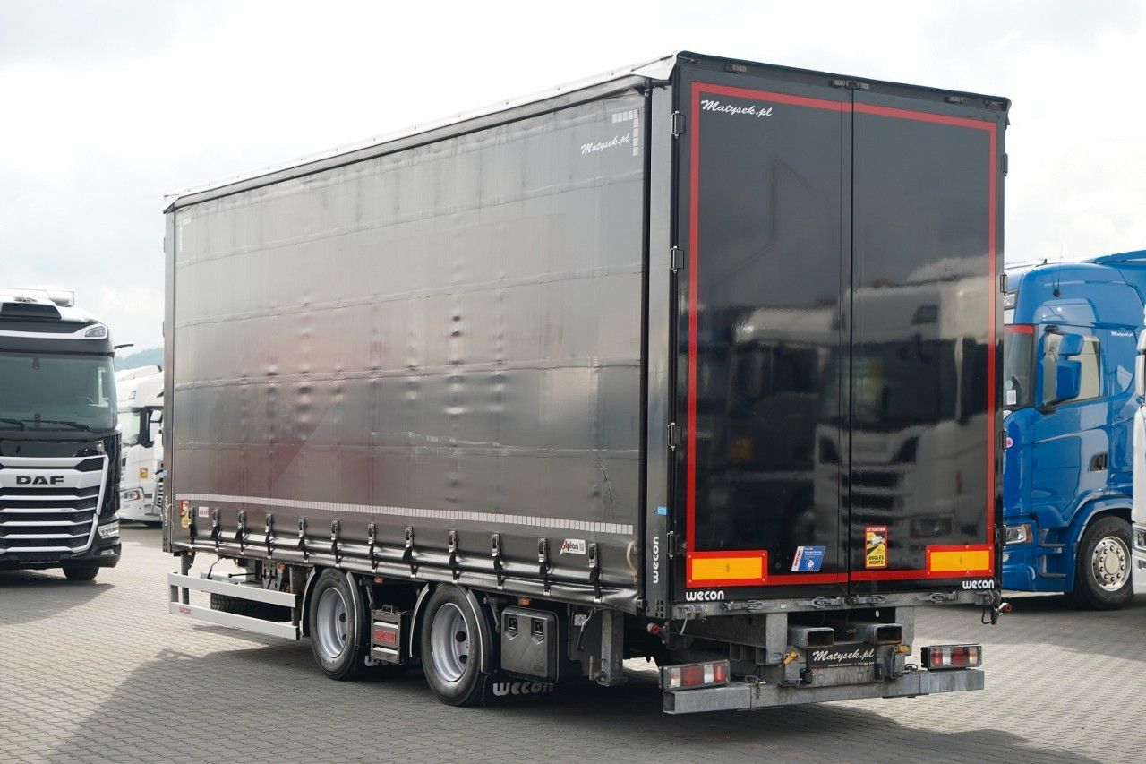 Wecon PRZYCZEPA - 7,7 M / TANDEM / PRZEJAZDOWA / OŚ - مقطورة ستارة جانبية: صورة 4 Wecon PRZYCZEPA - 7,7 M / TANDEM / PRZEJAZDOWA / OŚ - مقطورة ستارة جانبية: صورة 4