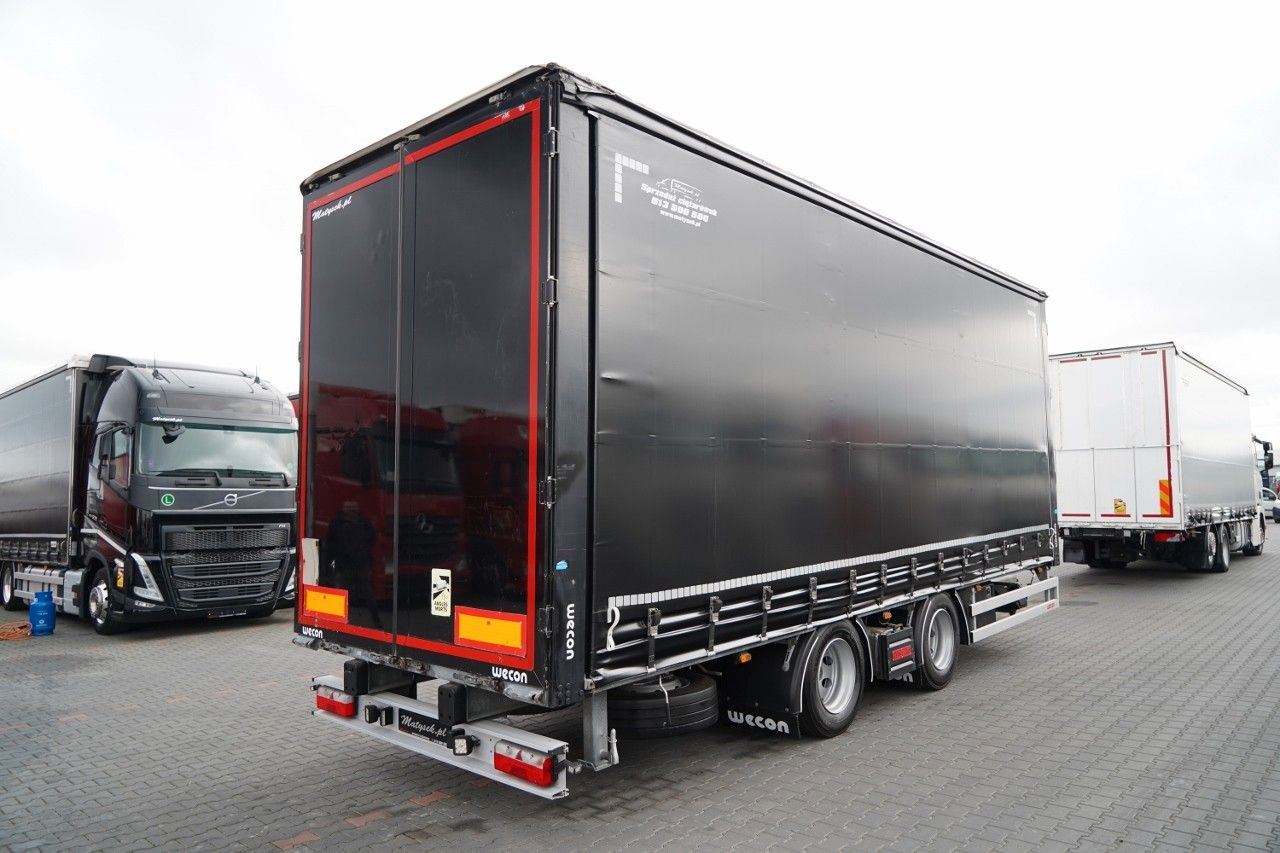Wecon PRZYCZEPA - 7,7 M / TANDEM / PRZEJAZDOWA / - مقطورة ستارة جانبية: صورة 5 Wecon PRZYCZEPA - 7,7 M / TANDEM / PRZEJAZDOWA / - مقطورة ستارة جانبية: صورة 5