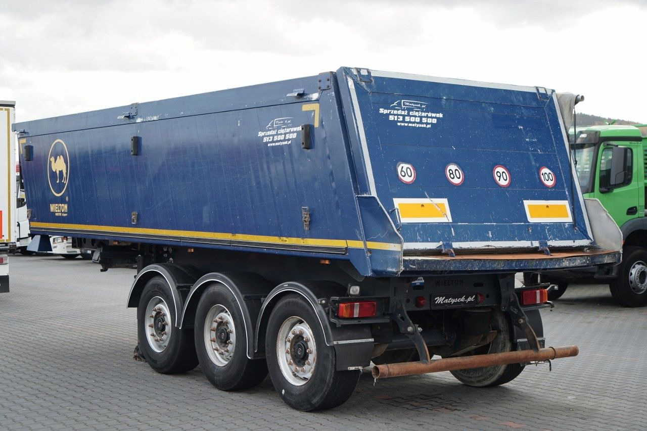 Wielton WYWROTKA / 24 M3 / ALUMINIOWA / OŚ PODNOSZONA / - قلابة نصف مقطورة نصف مقطورة قلابة: صورة 4 Wielton WYWROTKA / 24 M3 / ALUMINIOWA / OŚ PODNOSZONA / - قلابة نصف مقطورة نصف مقطورة قلابة: صورة 4