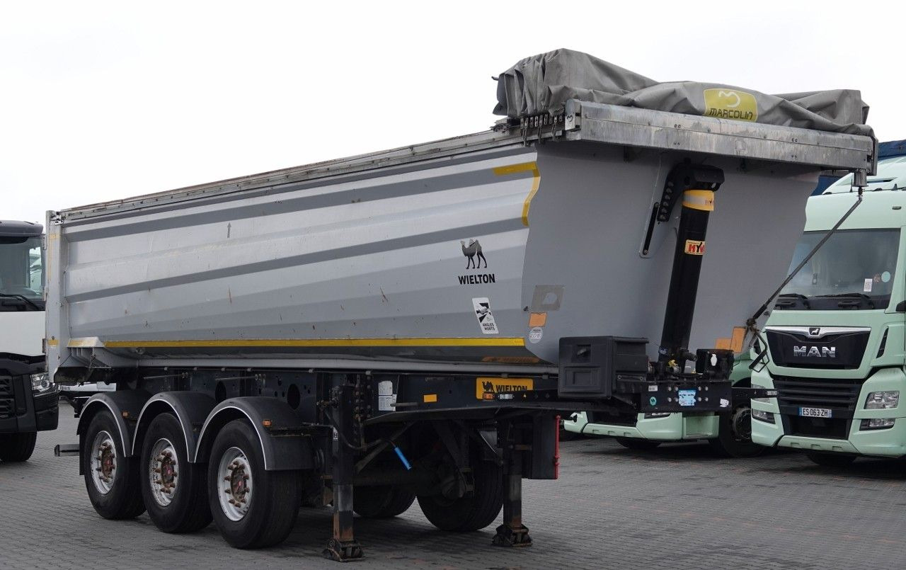 Wielton WYWROTKA / STALOWA / 25m3 / HP RYNNA / OŚ PODNOS - قلابة نصف مقطورة نصف مقطورة قلابة: صورة 1 Wielton WYWROTKA / STALOWA / 25m3 / HP RYNNA / OŚ PODNOS - قلابة نصف مقطورة نصف مقطورة قلابة: صورة 1